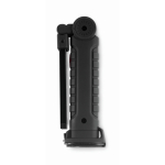 Wiederaufladbare Arbeitsleuchte aus Aluminium 1200 mAh drehbar 270° farbe schwarz