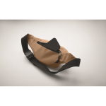 Bauchtasche aus RPET-Polyester 600D mit Reißverschlüssen farbe khaki fünftes Detailbild