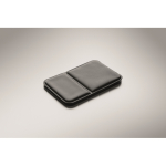 Kompaktspiegel aus PU im faltbaren Etui für die Handtasche farbe schwarz fünftes Detailbild