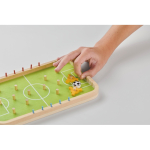 Holz-Fußballspiel mit Spielern und Zubehör farbe holzton drittes Detailbild