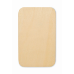 Holz-Fußballspiel mit Spielern und Zubehör farbe holzton fünfte Ansicht