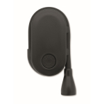 Wiederaufladbare LED-Leselampe aus Kunststoff mit Clip und 3 Modi farbe schwarz zweite Ansicht