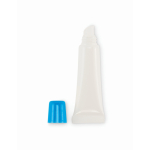 Vegane Lippenpflege im Tubenformat mit LSF10 Vanille 12 g farbe türkis zweite Ansicht