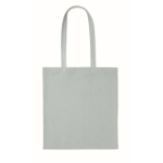 Einkaufstasche aus Polyester-Cord mit langen Henkeln 220 g/m² farbe hellblau