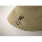 Faltbarer Anglerhut aus wasserdichtem Nylon UPF50+ farbe khaki sechstes Detailbild