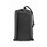 Leichte Strandmatte aus Polyester 200x210cm farbe schwarz dritte Ansicht