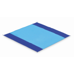 Leichte Strandmatte aus Polyester 200x210cm farbe türkis