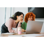 Tropfsicherer Edelstahlbecher mit Deckel 350 ml farbe rosa Stimmungsbild Hauptansicht