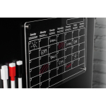 Magnetischer Monatsplaner aus magnetischem Acryl A4 farbe transparent Detailbild