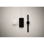 Magnetische Ladestation aus ABS mit integrierten USB-Hubs 15 W farbe weiß siebtes Detailbild