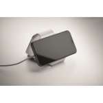 Magnetische Ladestation aus ABS mit integrierten USB-Hubs 15 W farbe weiß achtes Detailbild