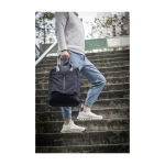 Nylon-Wochenendrucksack mit Laptopfach BrandCharger 16'' achte Ansicht