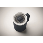 Doppelwandbecher mit transparentem Schiebedeckel 400 ml zweites Detailbild