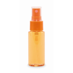 Körpersprayflasche mit Sprühkopf und Kappe 30 ml farbe orange-transparent