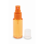 Körpersprayflasche mit Sprühkopf und Kappe 30 ml farbe orange-transparent zweite Ansicht