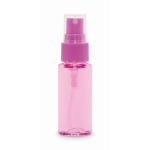 Körpersprayflasche mit Sprühkopf und Kappe 30 ml farbe rosa-transparent