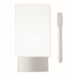 Acryl-LED-Tafel mit Aluminiumbasis und weißem Marker farbe weiß