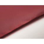 Kordelrucksack aus RPET mit Seitentasche und Reißverschluss farbe bordeaux viertes Detailbild