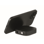 Einziehbares Typ C-Kabel mit Datenübertragung und Handyhalter farbe schwarz fünfte Ansicht