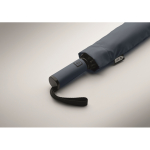 Automatischer Taschenschirm aus RPET-Pongee 190T Ø107 farbe blau siebtes Detailbild