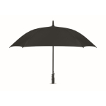 Quadratischer Regenschirm 23 Zoll Pongee 190T Automatik Ø104 farbe schwarz