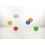 Hochspringender Gummiball für Firmengeschenke farbe rot drittes Detailbild