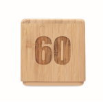 Bambus-Timeruhr mit digitalem Countdown farbe holzton sechste Ansicht