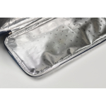 Picknick-Kühltasche aus RPET für 2 mit Komplettset farbe blau sechstes Detailbild