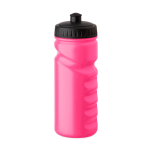 Auslaufsichere Sportflasche aus Kunststoff mit gutem Griff 500 ml farbe neonpink