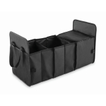 Faltbarer Auto-Organizer aus RPET-Polyester 600D farbe schwarz