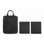 Faltbarer Auto-Organizer aus RPET-Polyester 600D farbe schwarz vierte Ansicht