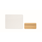 Sublimierte Aluminiumplatte mit Bambussockel 12 x 15cm farbe holzton fünfte Ansicht