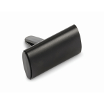 Etui für Auto-Lufterfrischer mit Aluminiumdeckel und Clip farbe schwarz