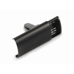 Etui für Auto-Lufterfrischer mit Aluminiumdeckel und Clip farbe schwarz zweite Ansicht