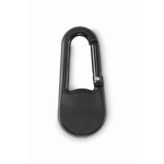 ABS-Kompass mit Karabiner für Outdoor-Aktivitäten farbe schwarz dritte Ansicht