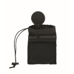 Massagepistole mit 2 Geschwindigkeiten und 1200mAh-Akku in Tasche farbe schwarz vierte Ansicht