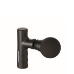 Massagepistole mit 2 Geschwindigkeiten und 1200mAh-Akku in Tasche farbe schwarz Ansicht mit Druckbereich