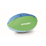 Wasser-Rugbyball aus Neopren mit inkludierter Nadel farbe mehrfarbig Hauptansicht