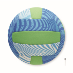 Neopren-Strandball mit Nadel, Ø16 cm farbe mehrfarbig zweite Ansicht