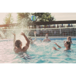 Neopren-Strandball mit Nadel, Ø16 cm Stimmungsbild zweite Ansicht