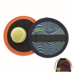 Neopren-Catchball-Spiel mit RPET-Netztasche farbe mehrfarbig fünfte Ansicht