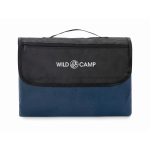 Faltbare RPET-Picknickdecke 150 g/m² wasserabweisend farbe blau Hauptansicht