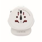 Kompakter Reiseadapter 30 W mit USB-A und USB-C farbe weiß