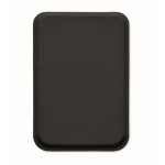 Magnetischer Kartenhalter aus PU-Kunstleder für 3 Karten farbe schwarz siebte Ansicht