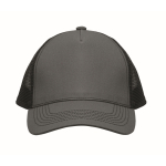 Trucker-Cap aus Baumwolle und Mesh, 5-Panel, 250 g/m² farbe dunkelgrau zweite Ansicht