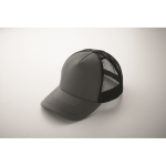 Trucker-Cap aus Baumwolle und Mesh, 5-Panel, 250 g/m² farbe dunkelgrau fünftes Detailbild