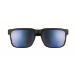 UV400-Sonnenbrille mit verspiegelten Gläsern und matter Fassung farbe blau zweite Ansicht