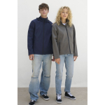 Softshelljacke aus recyceltem Polyester mit Kapuze SOL'S farbe marineblau