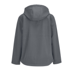 Softshelljacke für Damen mit Kapuze und Fleece-Futter SOL'S farbe dunkelgrau