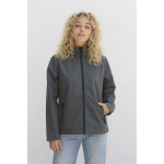 Softshelljacke für Damen mit Kapuze und Fleece-Futter SOL'S farbe dunkelgrau